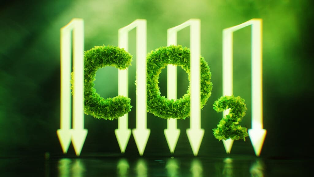 Carbon sequestration reducing CO₂ emissions through regenerative agriculture and sustainable farming practices to combat climate change.