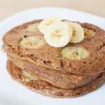 Banana Oatmeal Pancakes