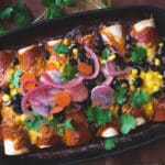Black Bean & Mushroom Enchiladas